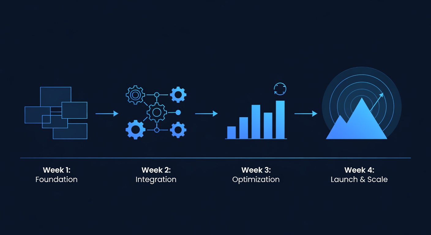 Real Implementation: 4-Week Launch Plan