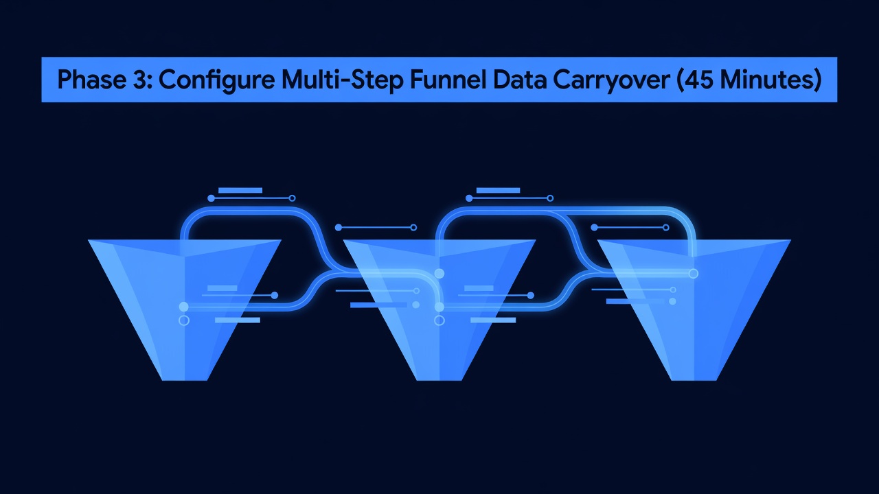 Phase 3: Configure Multi-Step Funnel Data Carryover (45 Minutes)